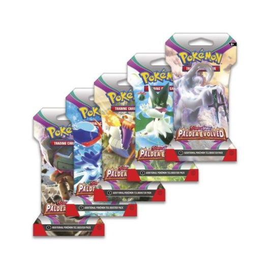 PALDEA EVOLVED sobre blister