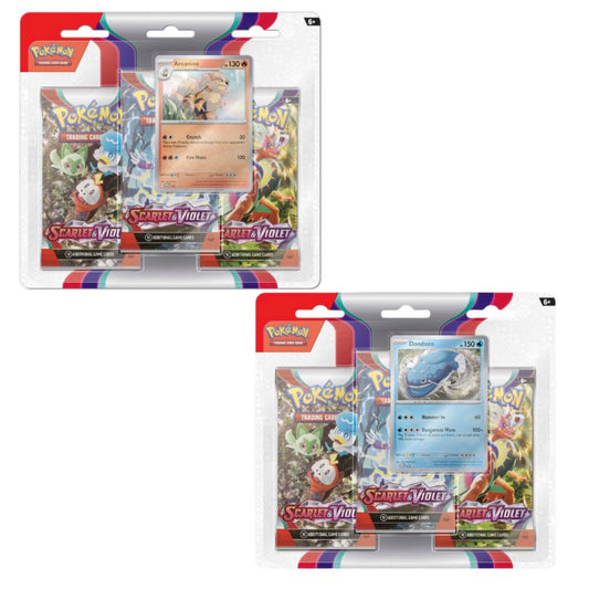 SCARLET & VIOLET 3 blister pack