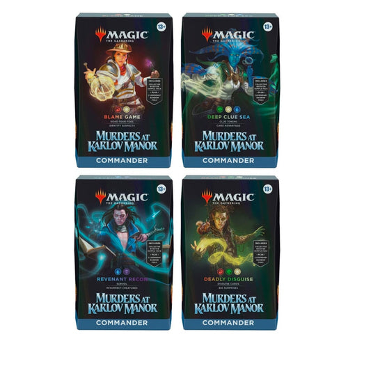 MURDERS AT KARLOV MANOR commander decks